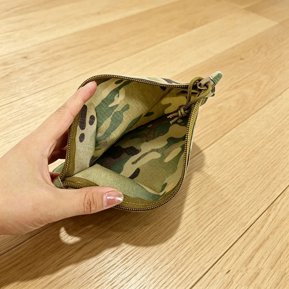 Outdoor Multi-purpose Tactical Portable Stationery Pen Bag Storage Certificate Pouch EDC Tool Bag