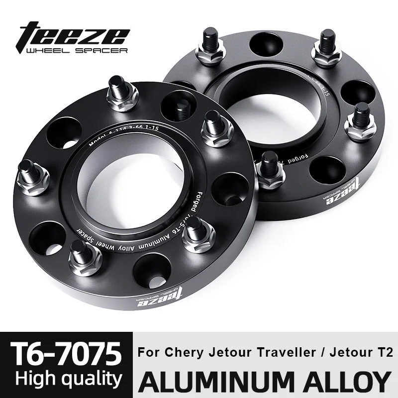 

2pcs / 4pcs 5x108 60.1 For Chery icar 03 Flange Plate T6-7075 Wheel Spacers Aluminum Hub widened Adapter