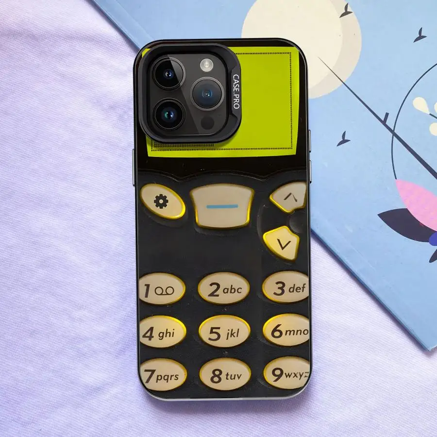 Casing Ponsel Kreatif Canggih untuk iPhone 15 Plus 16e 17Air 13 14 12 16 17 Pro Max XR XS 11 Penutup Belakang Ponsel