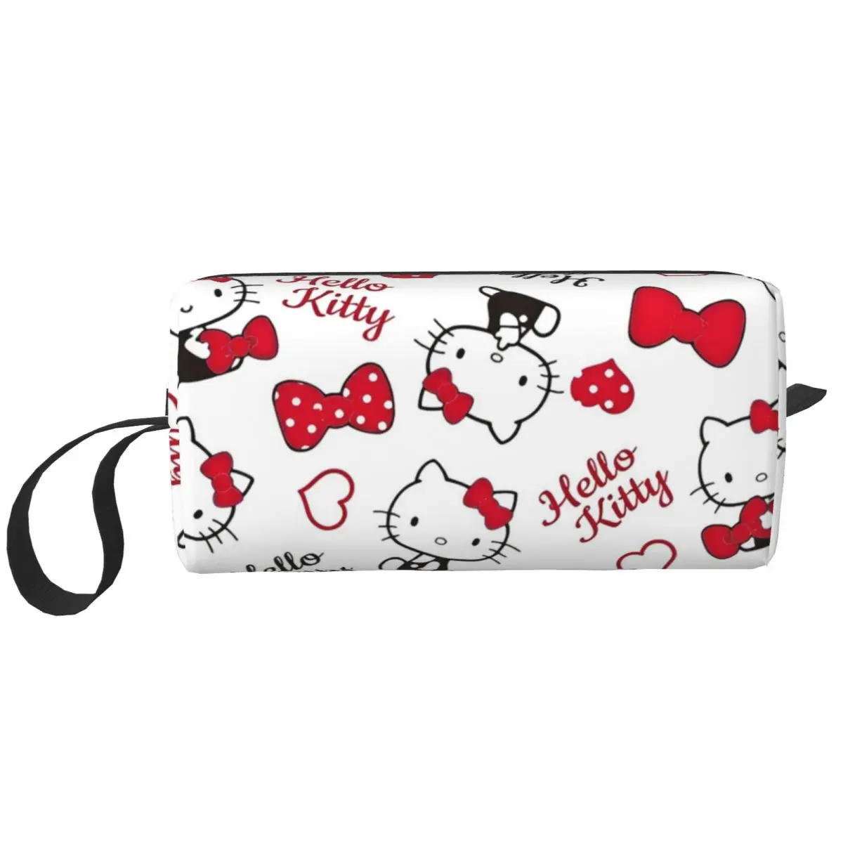 

Cartoon Cute Hello Kitty Large Makeup Bag Waterproof Pouch Travel Cosmetic Bags HelloKitty Storage Bag for Women