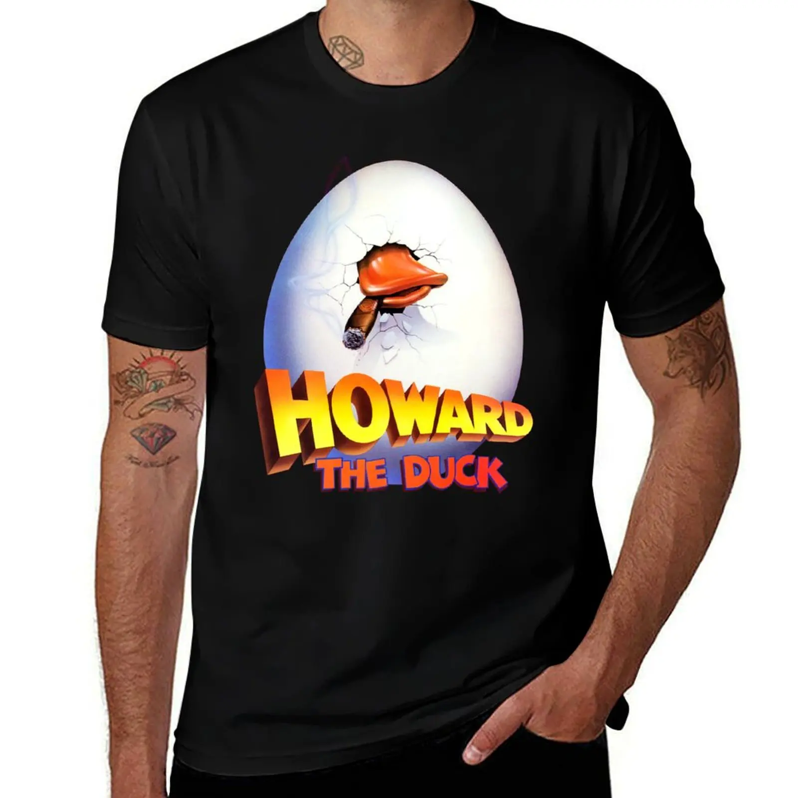

68 Howard The Duck T-Shirt man t shirt heavy cotton man t shirts high quality luxury brand T-Shirt