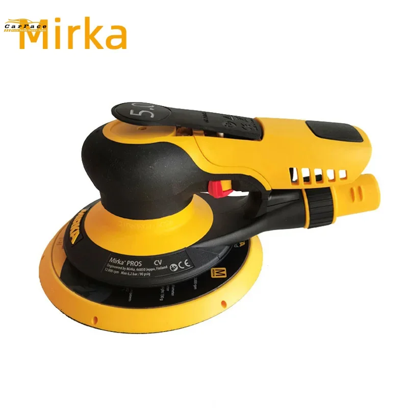 Mirka Grinding Card Grinding Machine 5 Inch Pneumatic Dry Grinding Machine Round Car Sheet Metal Putty Sandpaper Machine