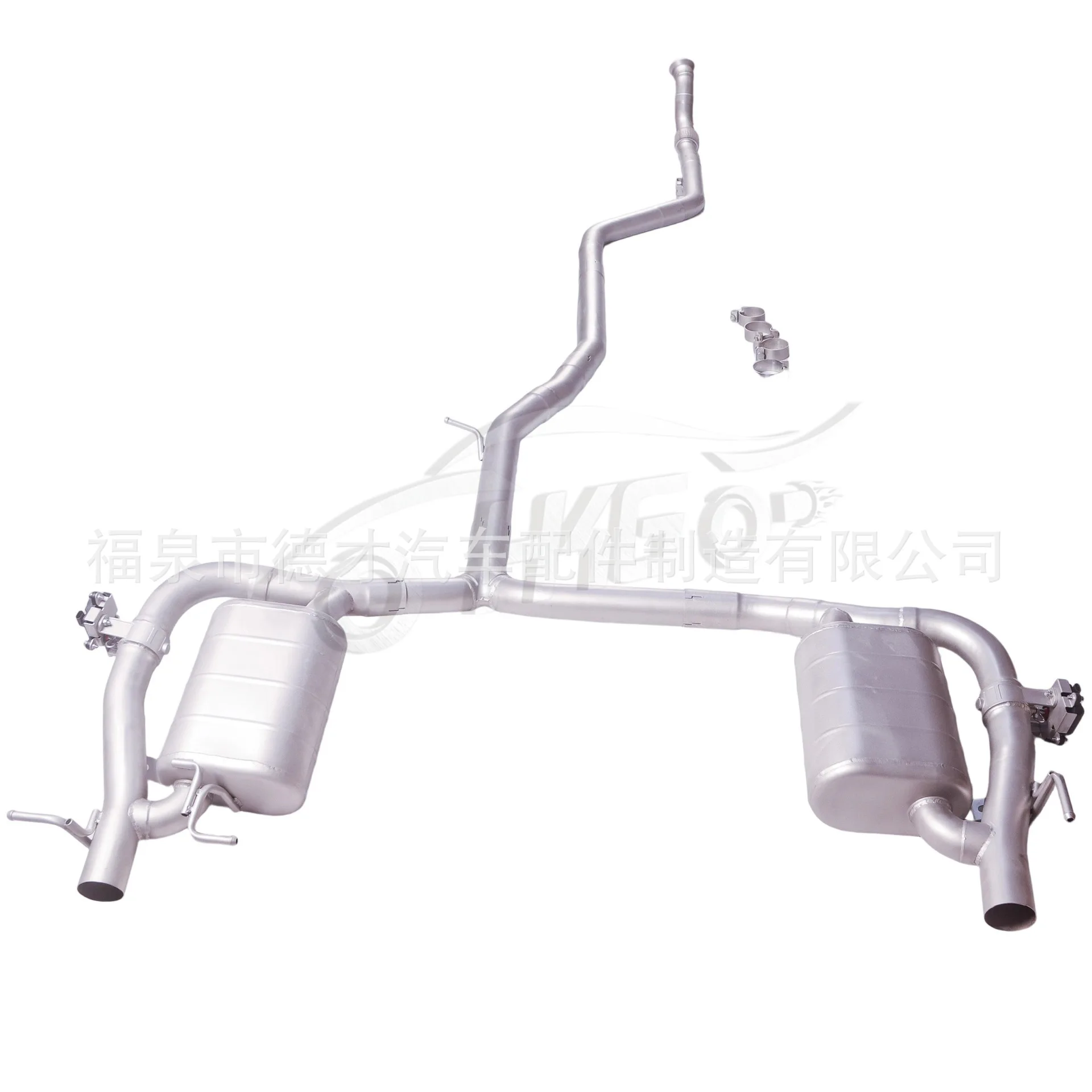 

Suitable for 23 Mercedes-Benz C260L W2061.5T to HKG mid-tail exhaust pipe system modified sound wave