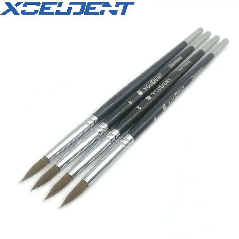 4pcs Dental Porcelain Brush Pen Dental Technician Tools Lab Supplies Detist Tools