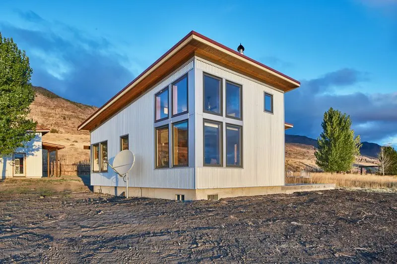 Modern Prefab Light Steel Villa Building  Fast Install Custom  Design Graphic Design