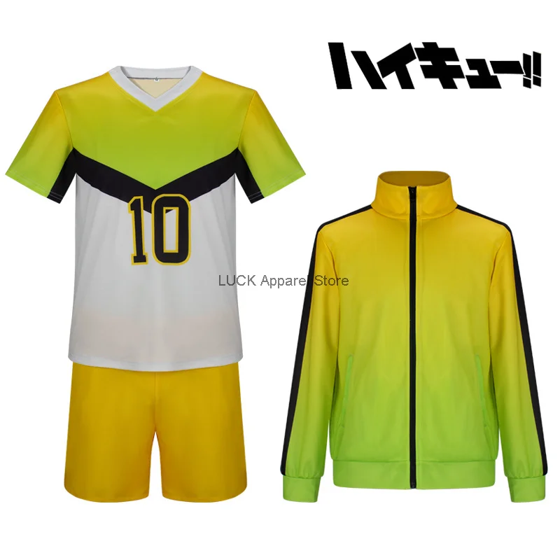 Haikyuu!! Cosplay Men Sport Uniform Same Style As Inoue Mountain Student Uniform Hyuga Shoyo Yingshan Feixiong Team Kit Costume