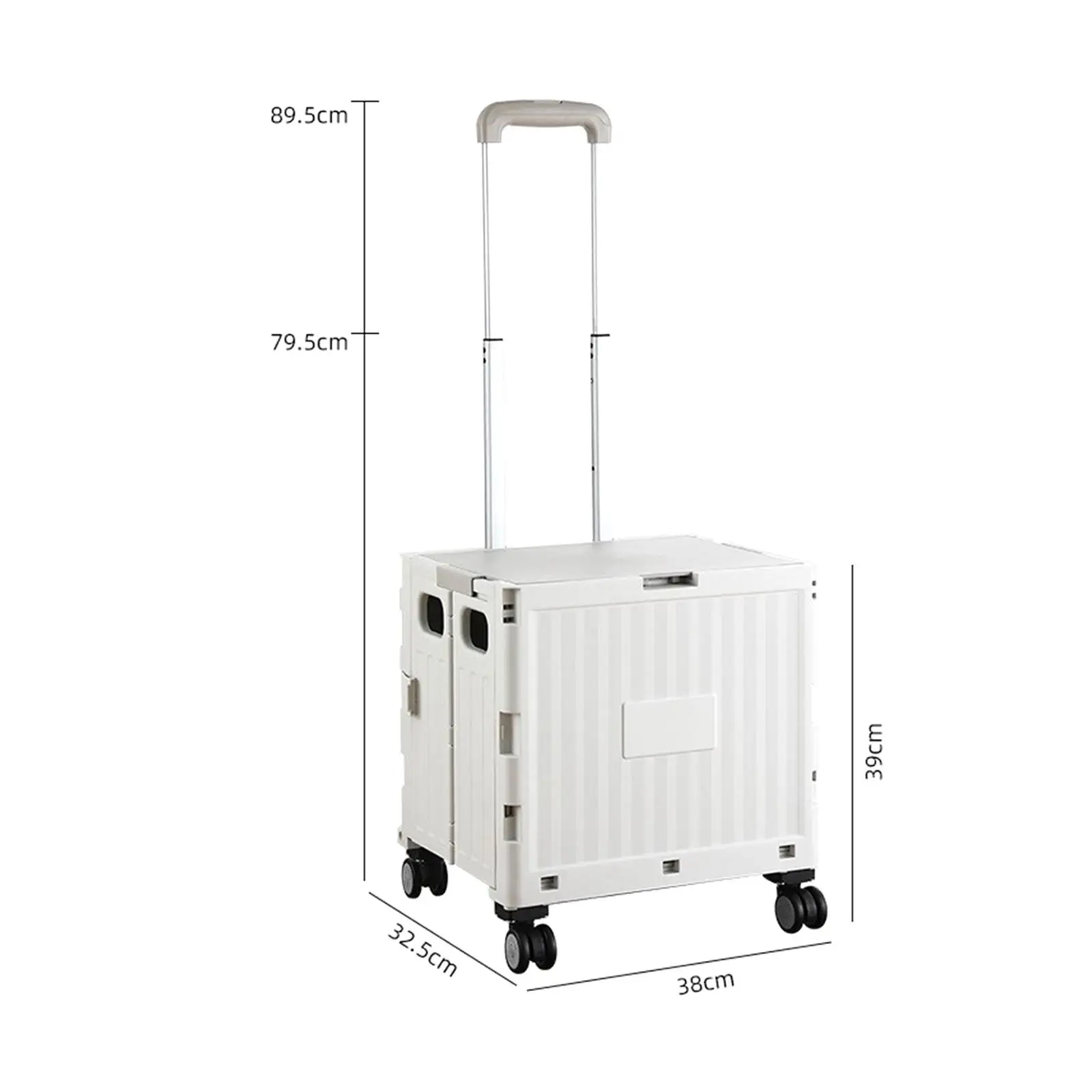 Grocery Shopping Cart Multipurpose Utility Cart for Grocery Home Transport