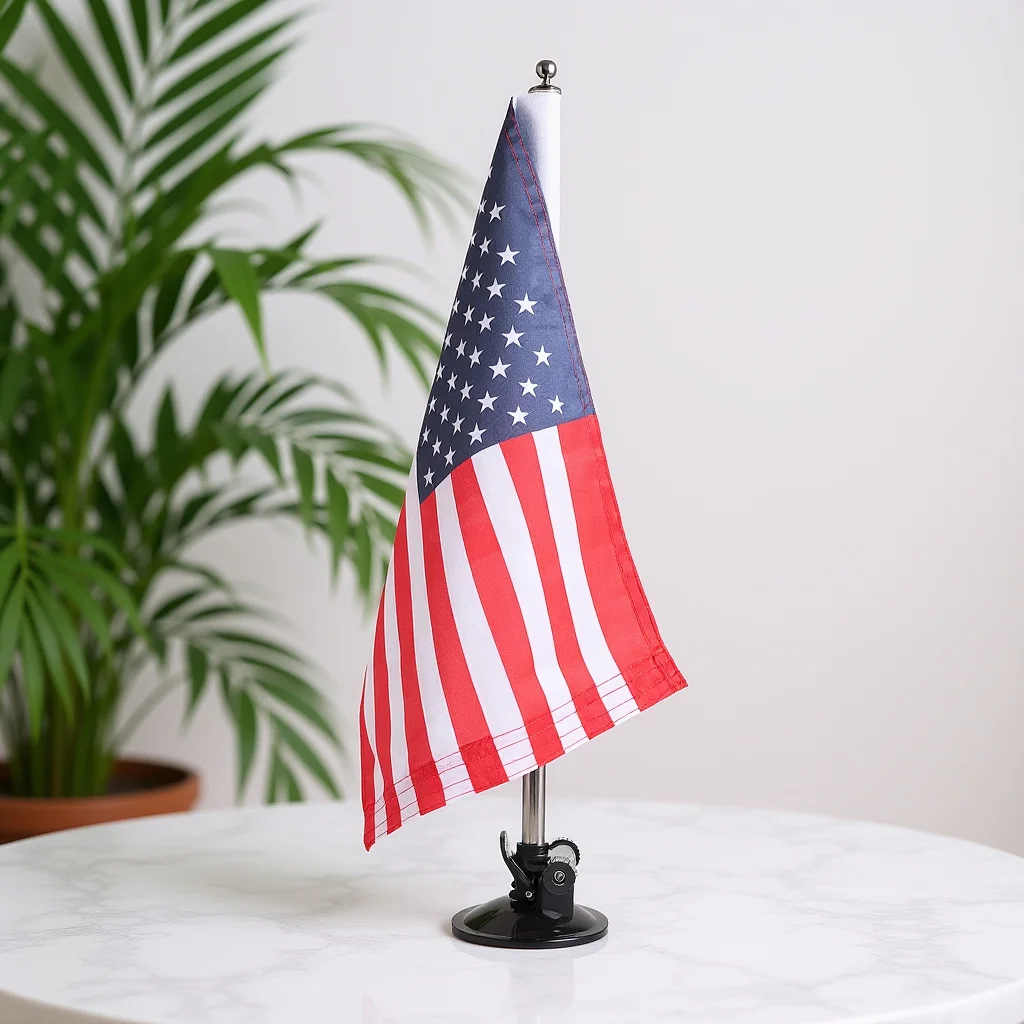 

1Set Car Flagpole Mount Bracket Stainless Steel Strong Durable Holder for Flagpole Vehicle Use Car Flag Pole Flag Pole Bracket