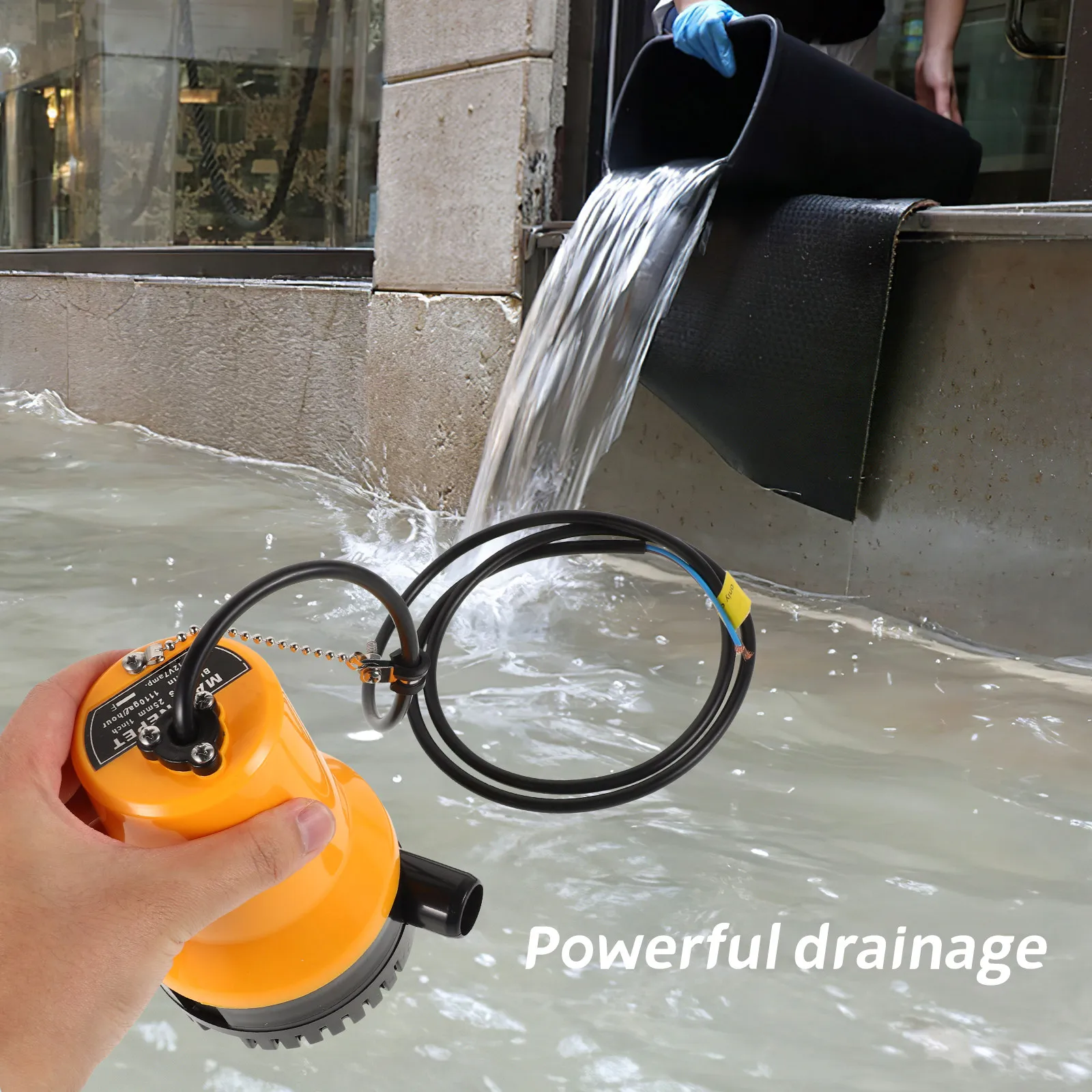 

Погружной насос полностью пластиковый автоматический для лодок с поплавковым выключателем, портативная система дренажа, водяной насос