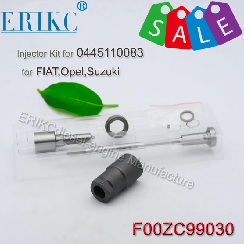 

F00zc99030 kit DLLA150P1224 + F00VC01038 Fuel Injector Repair Tool Kit F 00z C99 030 for Bosch 0445110083 FIAT Opel Suzuki