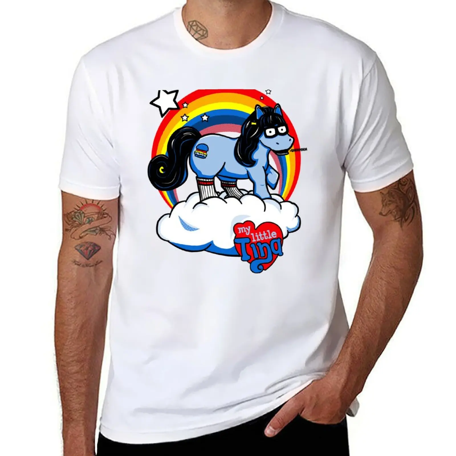 

My Little Tina Fitted T-Shirt t shirt man cotton man t shirts graphic t shirts for man cotton soft T-shirt