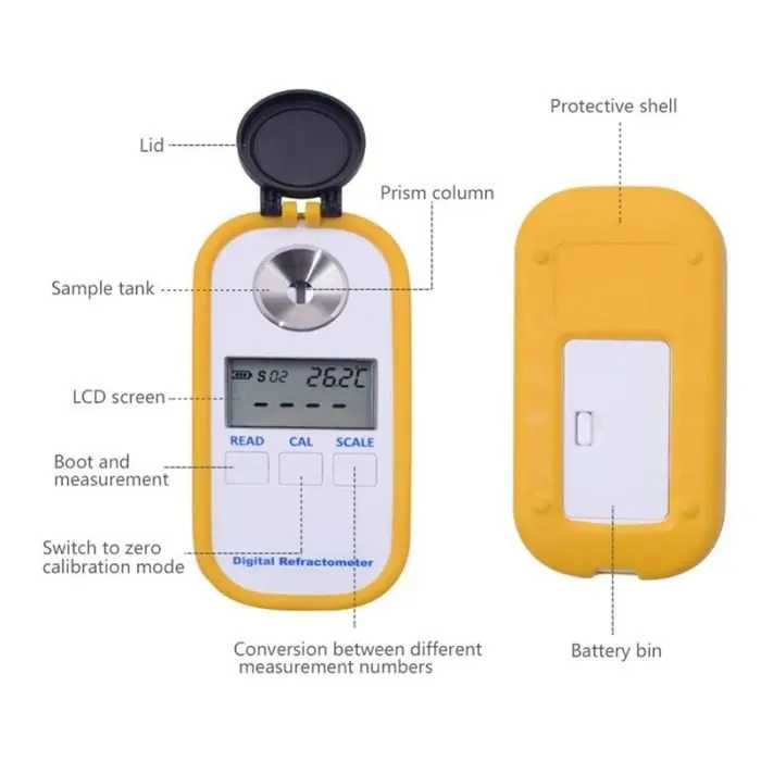 Beekeeping Equipment Honey Tools Digital Honey Refractometer