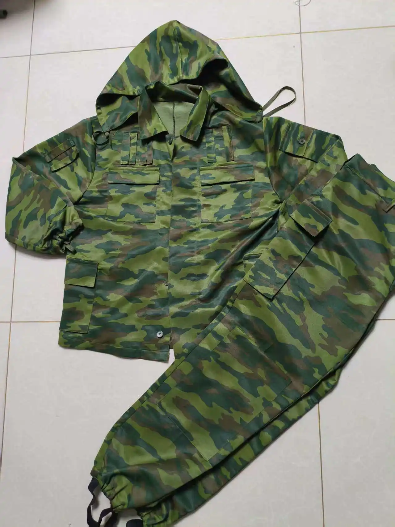 Russian original spot cross striped camouflage combat suit, Russian special 97flora Russian cover, Gru loves to use