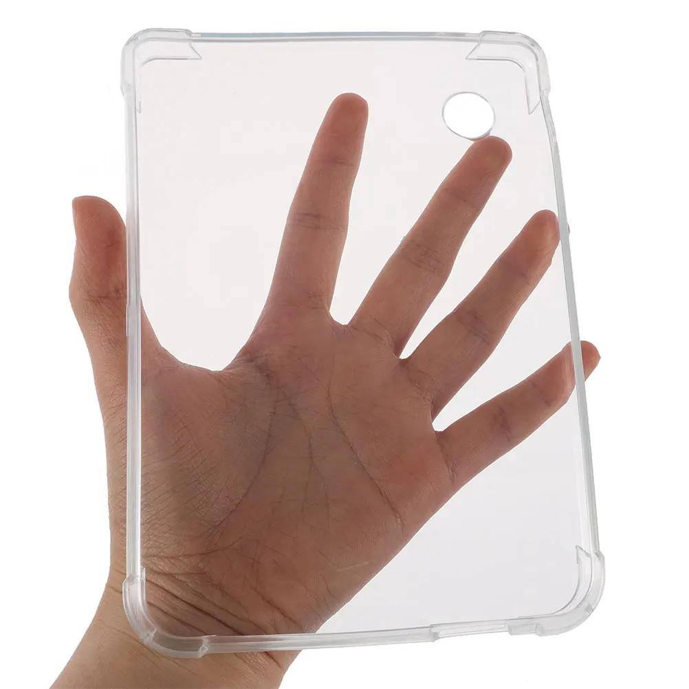 

2Pcs E-Reader Case Clear Silicone Full-Body Protective Covers Transparent Back High Elasticity Antislip Surface Precise Cutouts