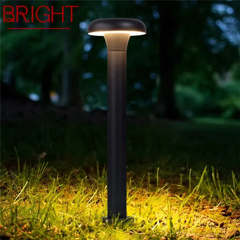 BRIGHT Contemporary Outdoor Lawn Lamp LED Electric Waterproof Villa Garden Courtyard District Residential Quarters Lawn Lamp ﻿