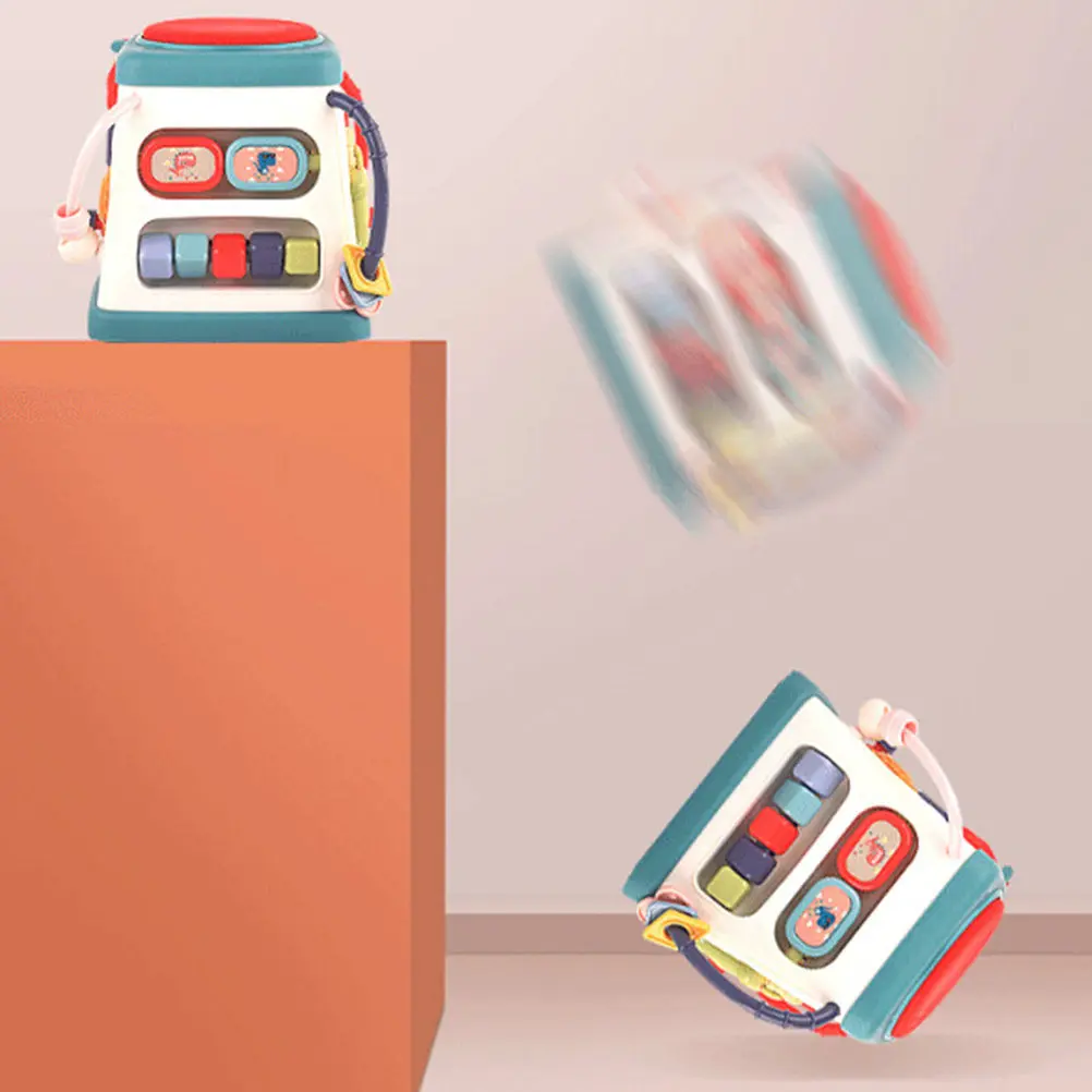 

Hand Drum Six-Sided Electronic Drum For Toddlers Baby Musical Instrument Early Educational Learning Kids Music