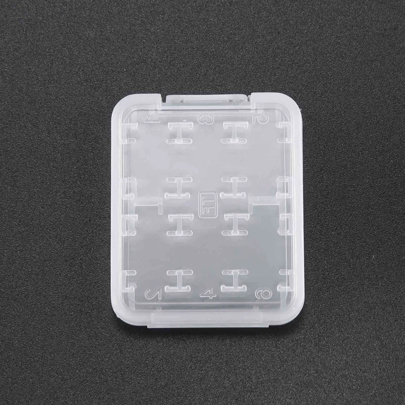 Retail 2X Eight in One Plastic Micro-SD SDHC TF MS Memory Card Storage Case Box Protector Holder