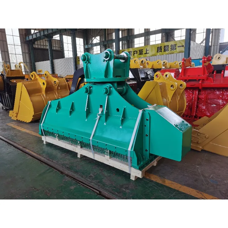 Bagger Freischneider und Dreschflegelmäher Forstmäher Rasenmäher für Bagger