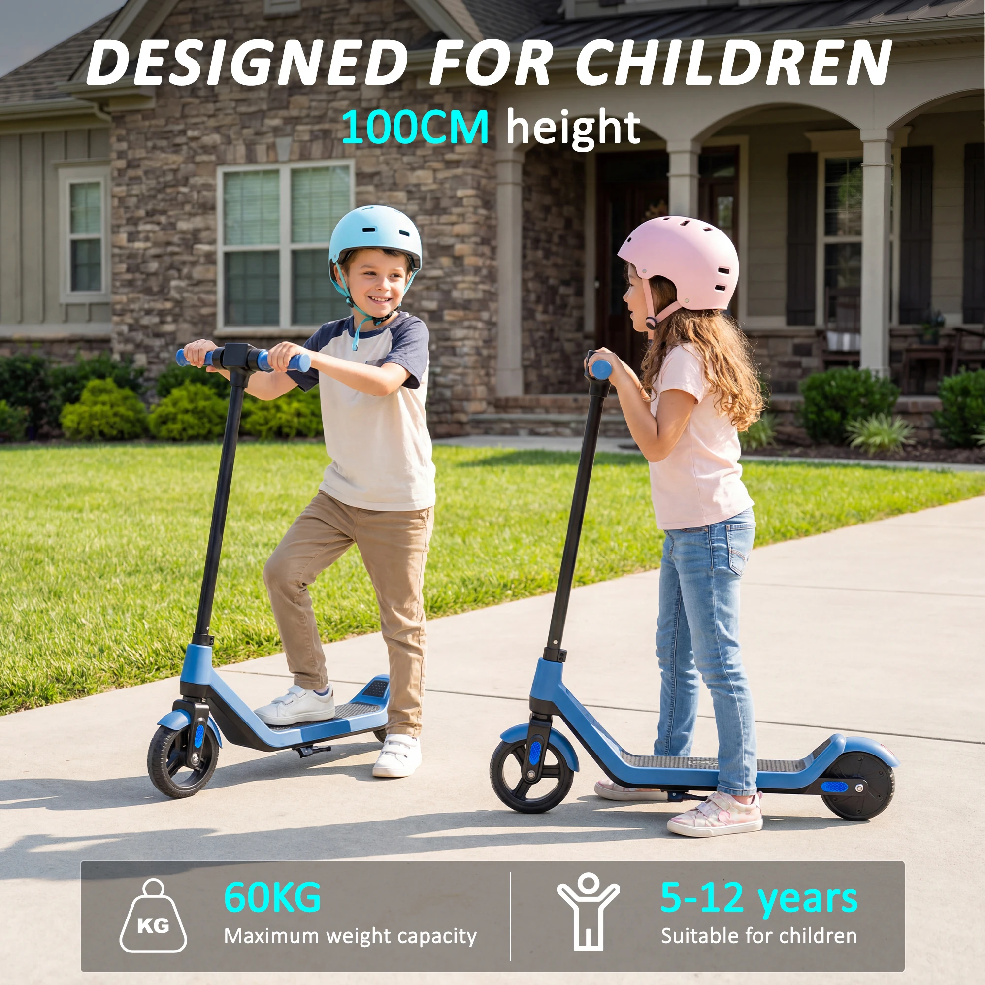 TODIMART T1 Elektroroller für Kinder von 6-12 Jahren, E-Scooter, Geschenk, faltbar, 150W Motor, 16km/h Geschwindigkeit, 24V Akku, 10km Reichweite, 3 Geschwindigkeitsstufen, E-Scooter für Kinder, E-Scooter, Elektroroller für Kinder, City Ride – Detail 2