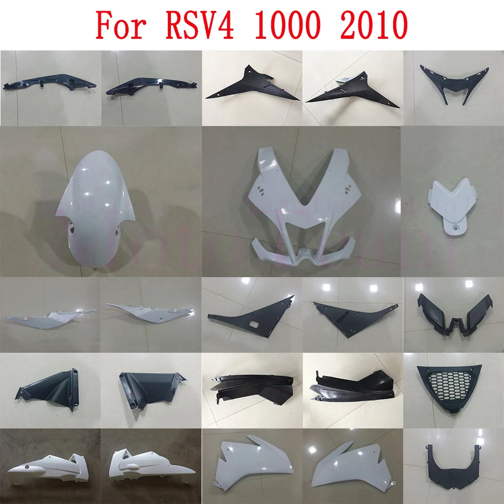 New For Aprilia RSV4 1000 RSV 4 2010 2011 10 11 Motorcycle Fairing kit bodywork Rear Tail Front Upper Nose Fender cowl cover