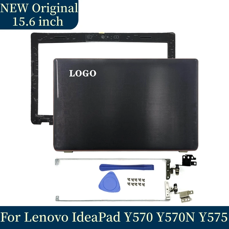 

NEW Laptop Accessories Case For Lenovo IdeaPad Y570 Y570N Y575 Laptops Screen LCD Back Cover/Front Bezel/Hinges Notebook