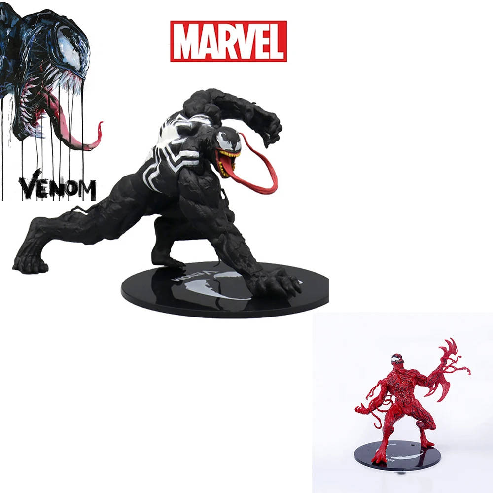 Marvels Venoms Spidermans Marvels Movie Figure Action Toys Model Plate Car Decoration Doll Birthday Toys Gift