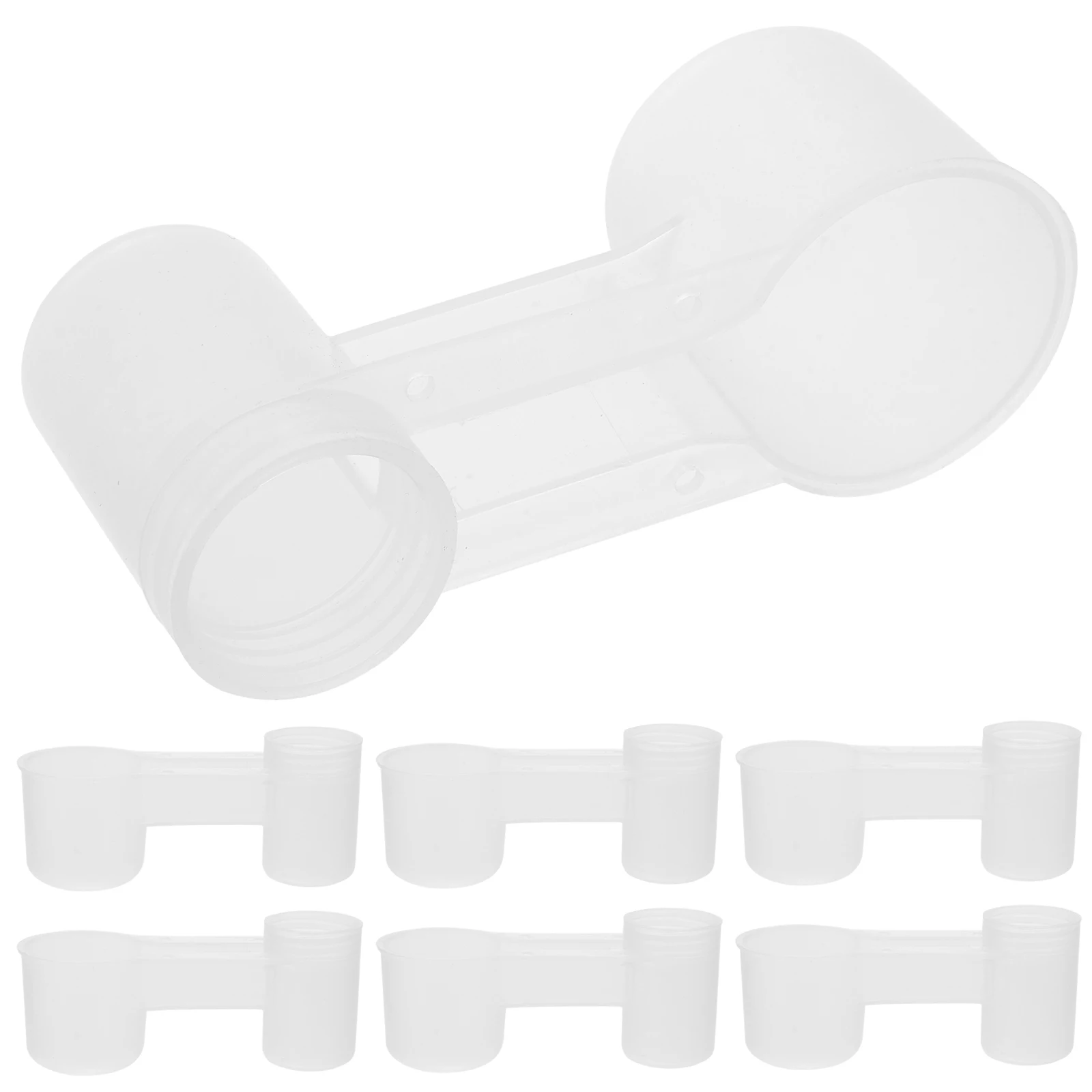 

10 Pcs Waterer for Pigeon Waterer Birds Durable Plastic Pigeon Parrot Home Zoo Supplies Automatic Drinker Easy Cleaning