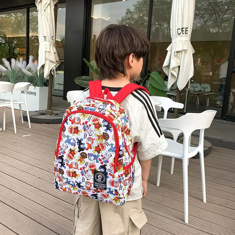 Anpanman الجبن الكلب baikinman الكرتون سعة كبيرة الإبداعية على ظهره الثانوية لطيف المحمولة طالب المدرسية هدية عيد