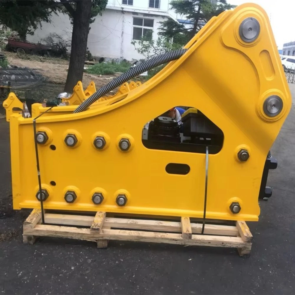 

High Power Vibratory Hammer Noise Reduction Hydraulic Rock Breaker Hammer Mini Attachment for Residential Area Construction