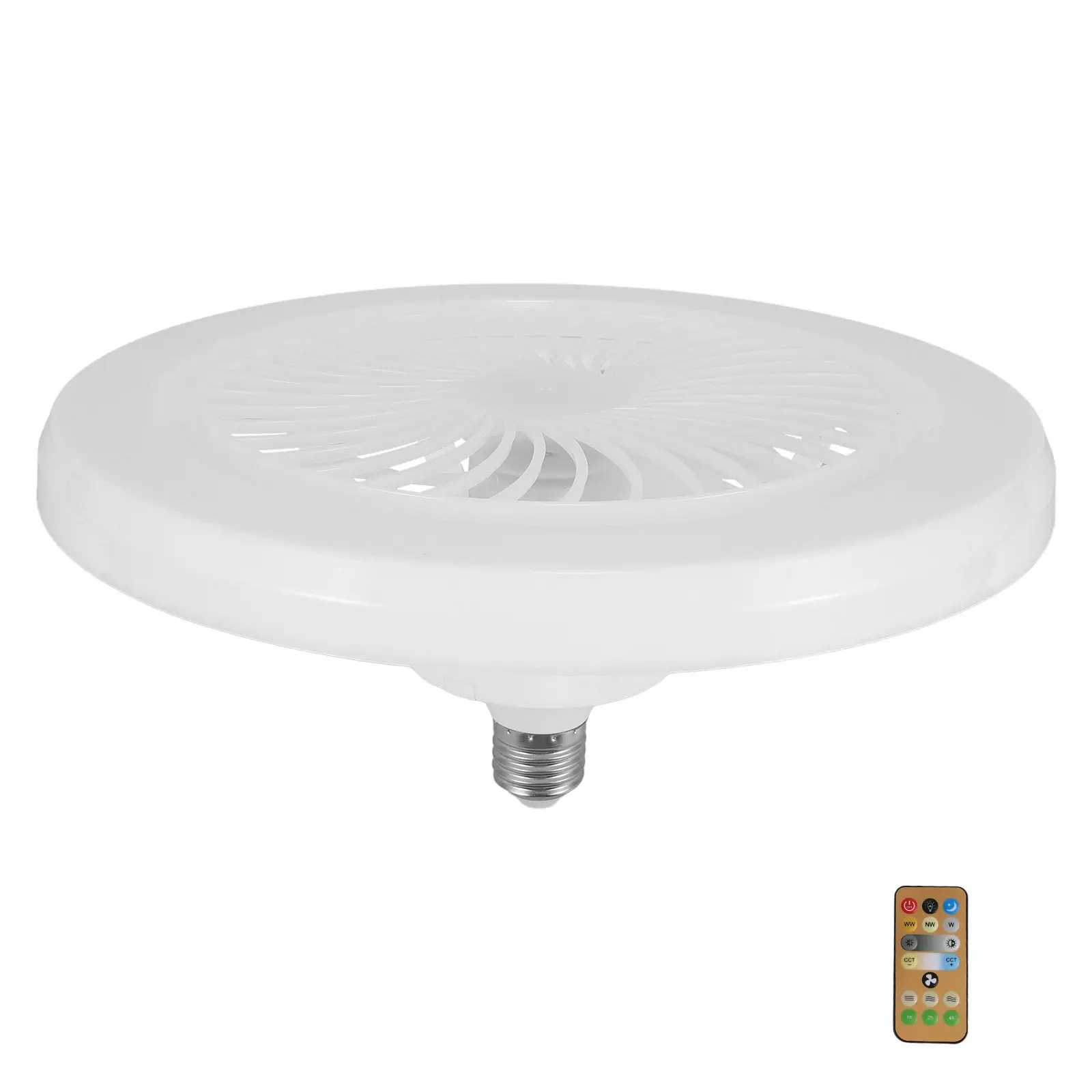 Energy Efficient LED Fan Light Small Ceiling Lamp for Bedroom Modern Minimalist Dual Purpose Light and Cooling Device