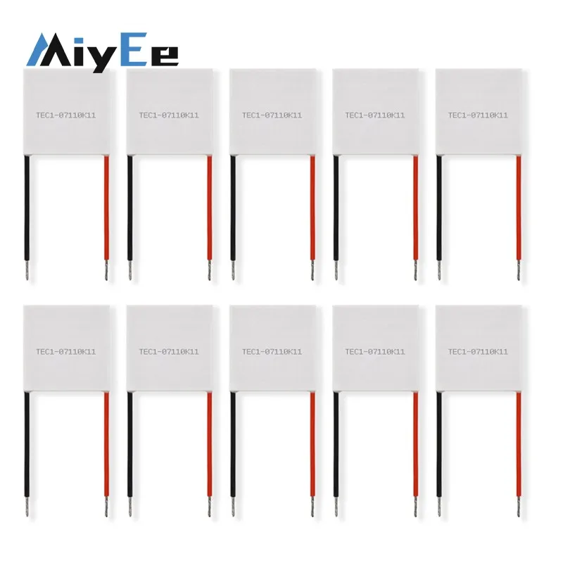 10pcs TEC1-07110K11 / TEC1-07110K13 Thermoelectric Cooler Peltier Cooler (K11/K13) for Commercial Refrigeration & Server