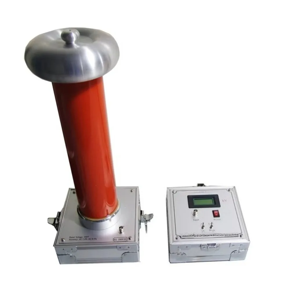 High Quality Digital Ac Dc High Voltage Potential Divide  High Voltage Meter Kilovoltmeter