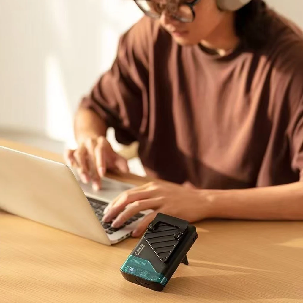 

Многофункциональный вентилятор с зажимом на талии из АБС-пластика, прохладный в нескольких способах с двойным зажимом. Просто зажим большой зажим