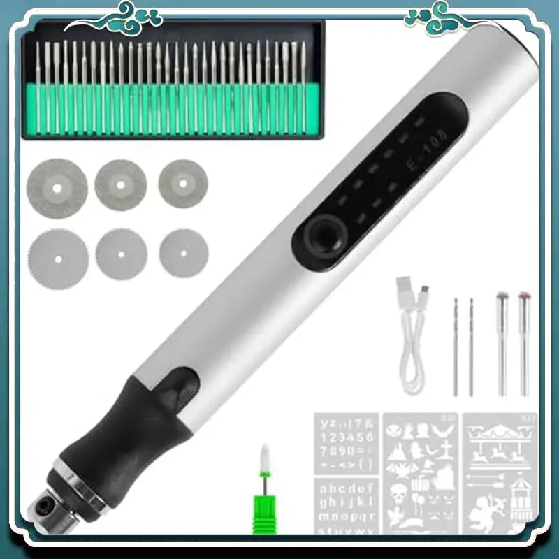 

Премиум 5000-18000R/мин тихий инструмент для резьбы по ювелирным изделиям для ювелирных изделий, стекла, камня, металла, пластика, дерева, смолы