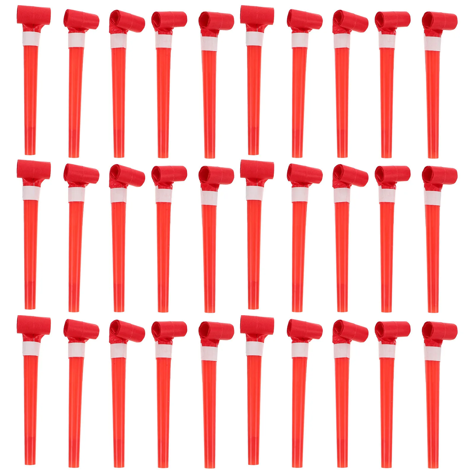 70 قطعة منفاخ الحفلات صانعي الضوضاء بألوان زاهية للأطفال انفجارات موسيقية للاحتفال بعيد الميلاد والأنشطة الخارجية وحفلات صنع الضوضاء