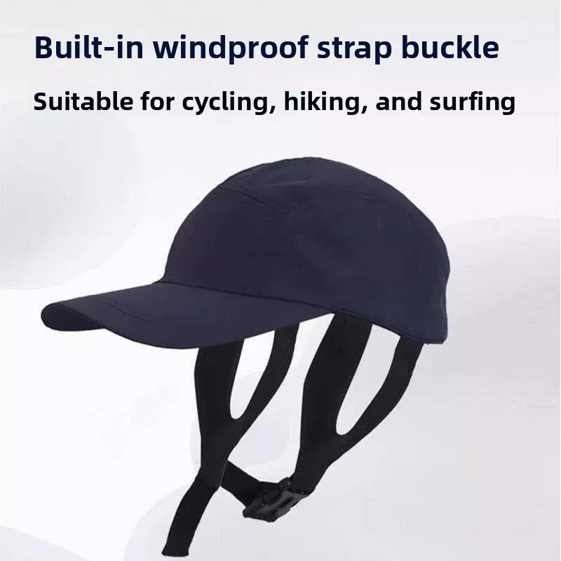 Surfing UV Protection Hat Outdoor Sports Climbing Sunshade Waterproof Quick Dry Duckbill Cap Breathable Casual Style Adjustable