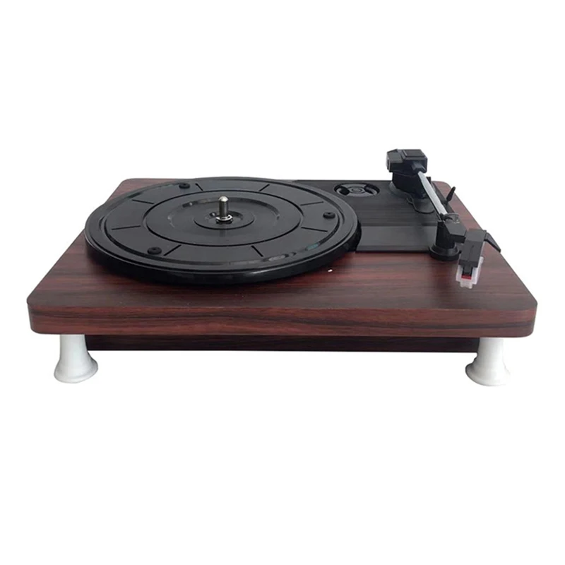 3 Speed Vinyl Record Player Portable Retro Gramophone Turntable Home Decoration Turntable Disc Ruby Phono Output Audio