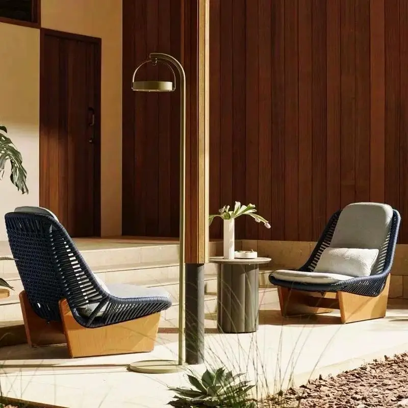 

Открытый газон, садовые диваны, балкон, терраса, простые садовые диваны для проживания в семье, деревянная мебель для гостиной, Canapé Pour Jardin MHHYSF