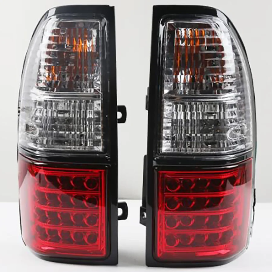 

2x Exterior Auto Front HeadLamps Rear Tail Lamps Light Fit For Toyota Prado Lc90 Fj90 2700 3400 1997-2002 Front Rear Lights Lamp