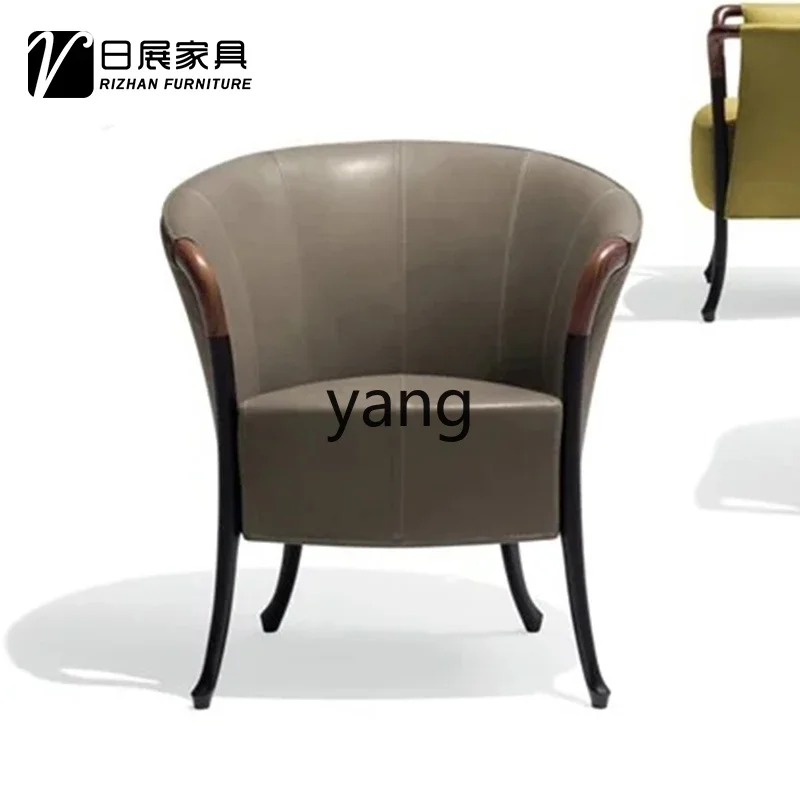 LH  modern style single armrest casual sofa chair can be engineered single armchair
