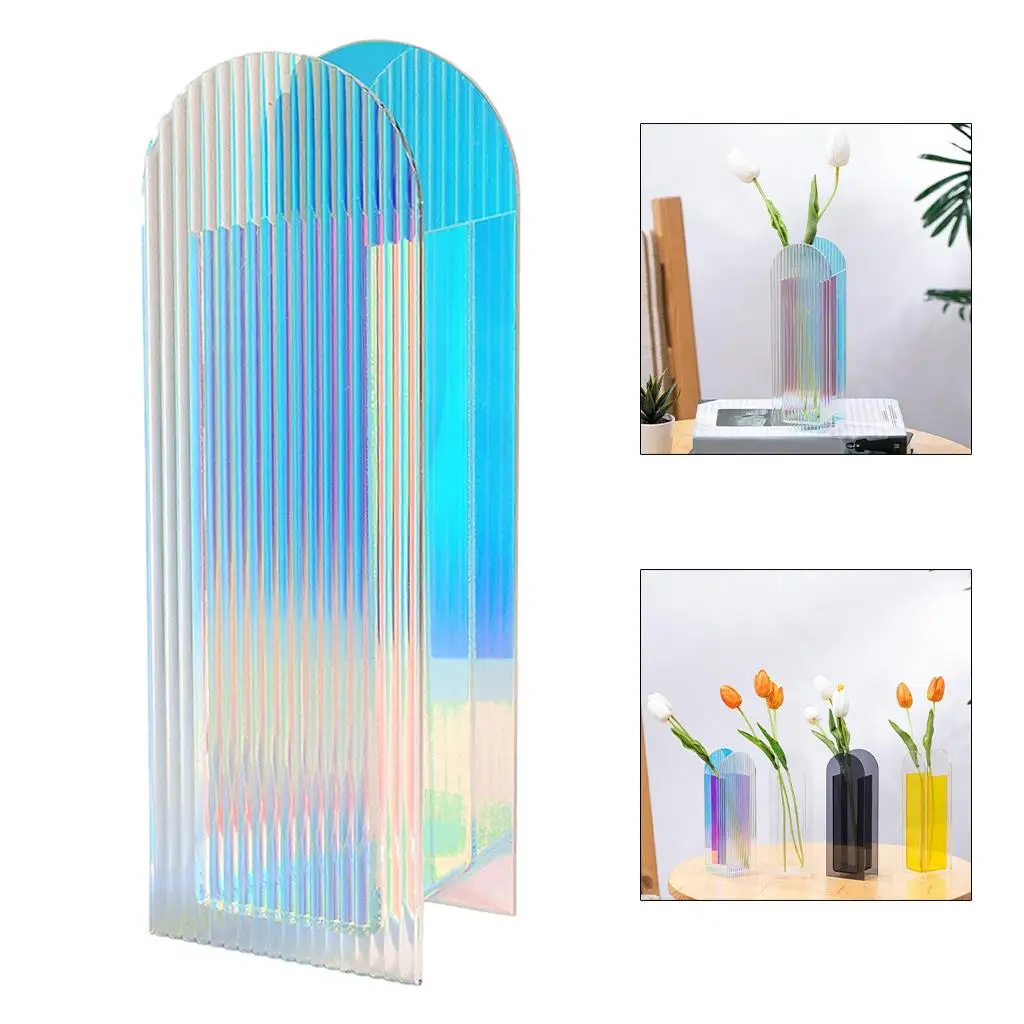 24x6 Vase Durable Decorative Centerpiece Flower Holder Break Resistant
