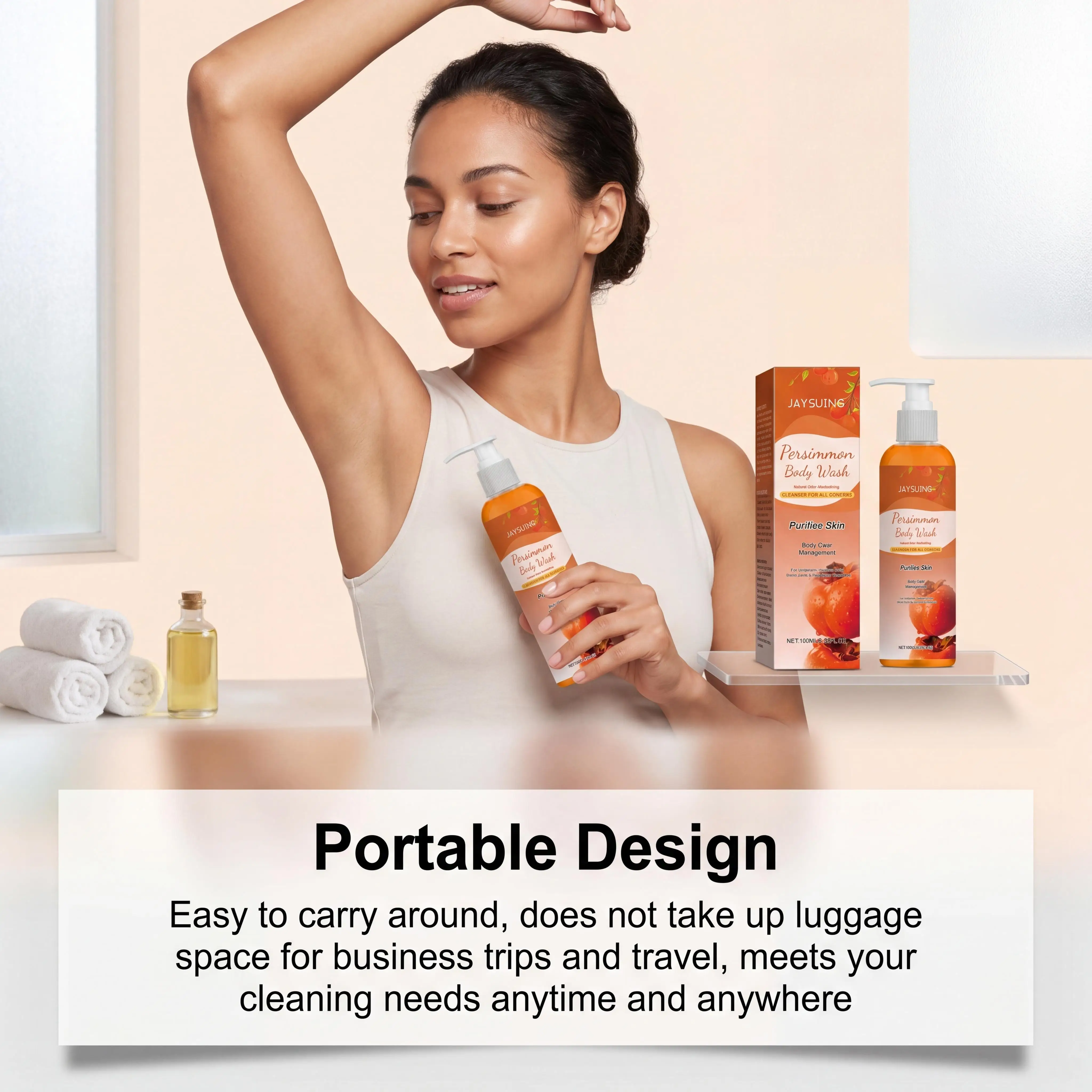 Persimmon Shower Gel Gentle Cl - Aha Bha Exfoliant review and price