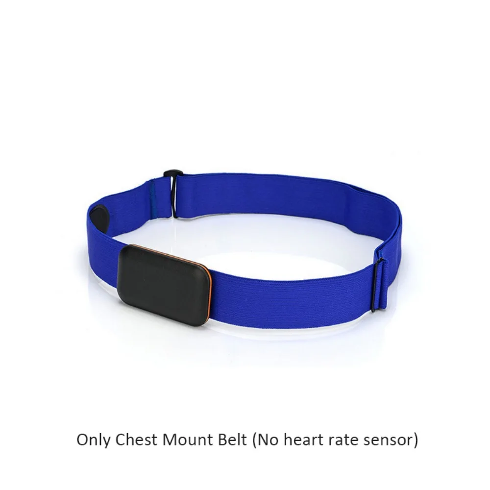 Silicone + Fiber Heart Rate Monitor Strap Multicolor Adjustable Heart Rate Monitor Chest Strap Heart Rate Monitor Chest Belt