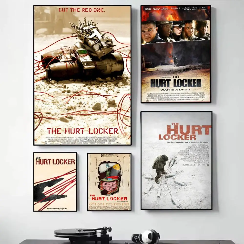 Classic War film T-The Hurt Locker Poster Wall art poster paintings are suitable for clubs living rooms bedroom
