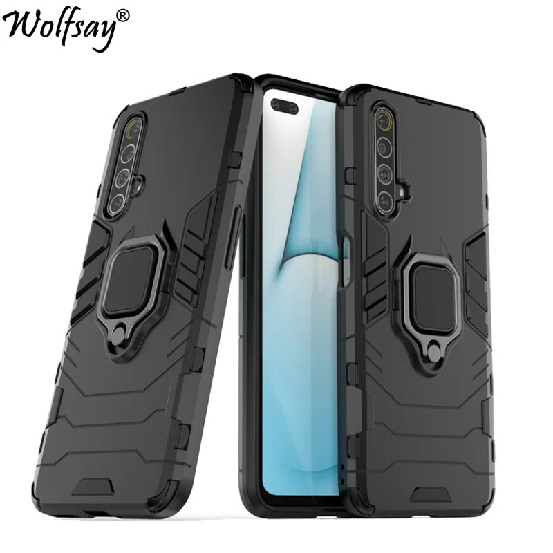 For Case Oppo Realme X3 SuperZoom Case Goyar Armor Magnetic Suction Stand Cover For Oppo Realme X3 Case Oppo Realme X3 SuperZoom