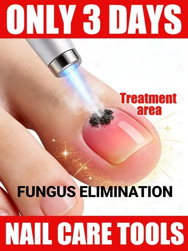 2025 new Free shipping, Christ Blue light laser pen ᵗʰᵒʳᵒᵘᵍʰˡʸ ʳᵉᵐᵒᵛᵉˢ ᶠᵘⁿᵍⁱ⸴ ᑫᵘⁱᶜᵏˡʸ ᵉˡⁱᵐⁱⁿᵃᵗᵉˢ ᶠᵘⁿᵍⁱ⸴and restores nail health.