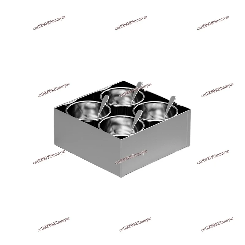 

Stainless Steel Seasoning Tank Bag Cover Thickened High Temperature Seasoning Rack
