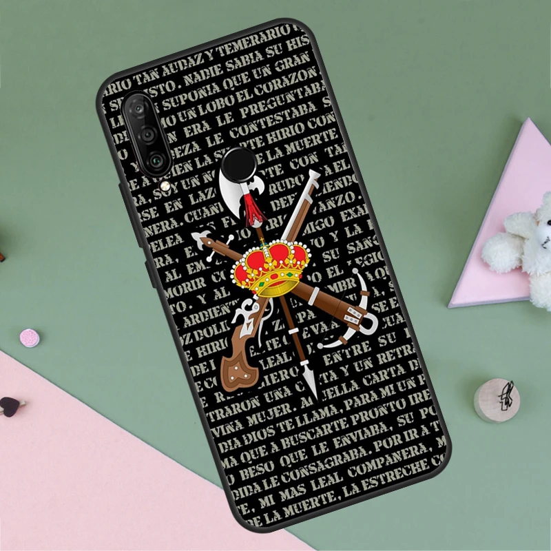Spanish Legion For Huawei Nova 7i 8i 11i 12i 12s 9 10 SE Y91 Y90 Y60 Y70 Y72 Y61 P30 P40 Lite P60 Pro Case - view 3