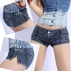 Summer Women 2000s Grunge Kpop Japanese Gyaru Low Rise Jean Shorts Slim Denim Hot Short Trashy Y2k Streetwear Harajuku p1433