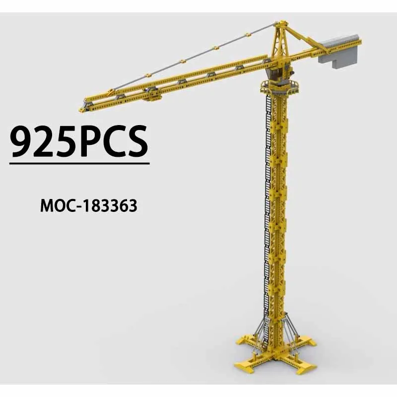 

MOC-183363 Trailer Construction Tower Crane City Building 925 Pieces Building Block Toys Kids Birthday Gifts Christmas Gifts